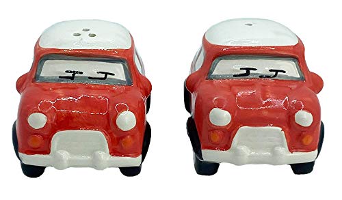 TheGermanMarket.co.uk Mini Sal del Coche Y Ollas De Pimienta. Rojo - Mini Cooper Cruet