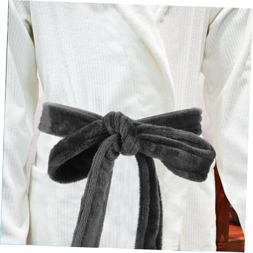 Soft Flannel Robe Belt Replacement for Bathrobes Unisex Comfortable Waist Tie for Hotel and Spa Use Thick Fleece Design Deep Versatile Waist Rope for Men and Women4
