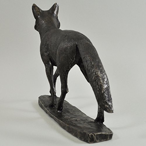 Cold Cast Bronze Fox Mr Todd David Geenty Sculpture New