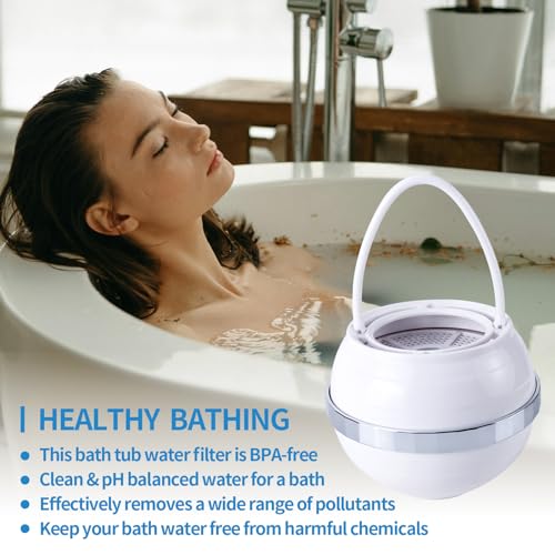 Nowdowin BBF240601 Bath Ball Filter For Tub, Bath Water Filter For Tub Faucet thumb #1
