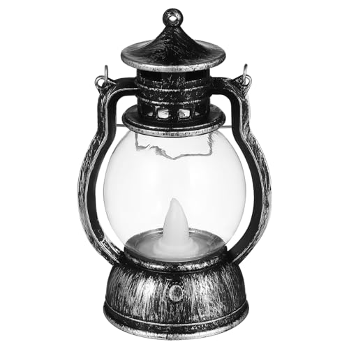 SEWACC Lámpara de Queroseno Retro Decorativa con Diseño de Asa para Bares y Fiestas 1