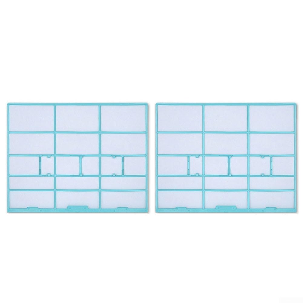 Plastic Filter Screen for Midea Air Conditioners 2 Pack Replacement Part for Wall Mounted Cooling Units Indoor Climate Control Use (37.7 * 29.4)