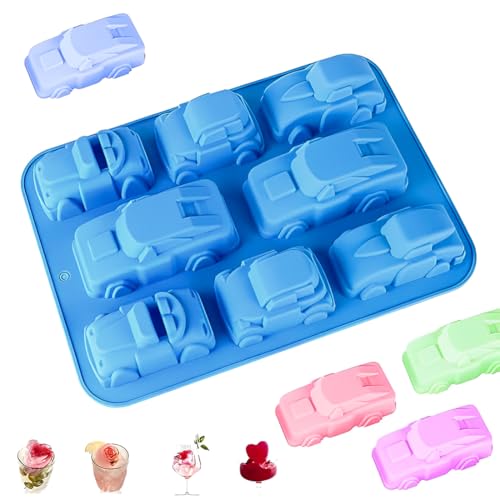 GXGM 1 Stück Kuchenform Silikon, Form einer Auto Car Flexible Backform Antihaft Küche Besondere Silikonbackform für Kuchen, Backen, Dessert, Gebäck, Cake GXGM 1 Stück Kuchenform Silikon, Form einer Auto Car Flexible Backform Antihaft Küche Besondere Silikonbackform für Kuchen, Backen, Dessert, Gebäck, Cake