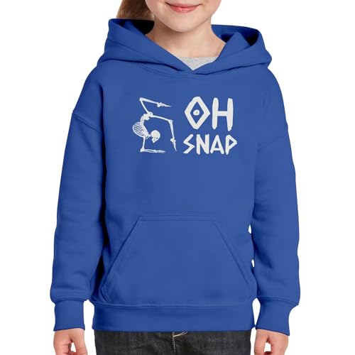 Sweat enfant Oh Snap squelette chaud et confortable contre le froid d'Halloween