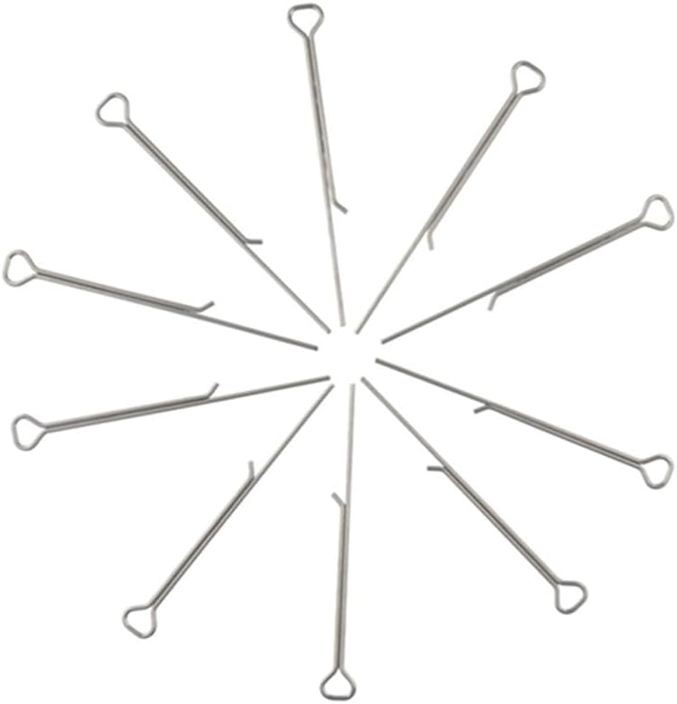 30 Pcs Candel Wick Holders, 4.33 Inch Wick Holders for Candle Making, Metal Wick Centering Tool