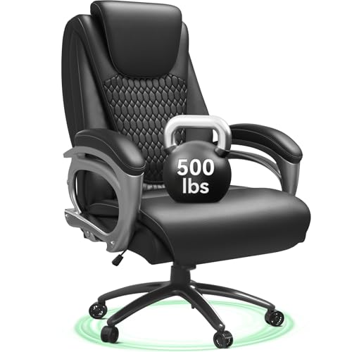 Vogue Furniture Direct Big and Tall Office Chair 500lbs,...