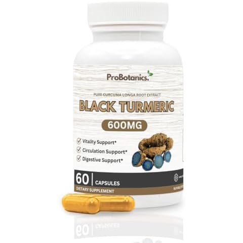 Black Turmeric Capsules for Health and Vitality Cover