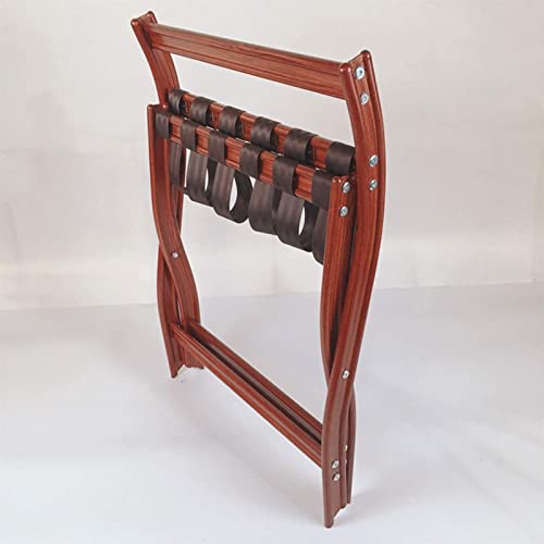 Porte-bagages pliable en aluminium avec support de rangement