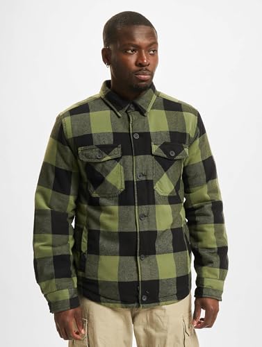 Image of Brandit Men's Lumber Jacket Black /Blue