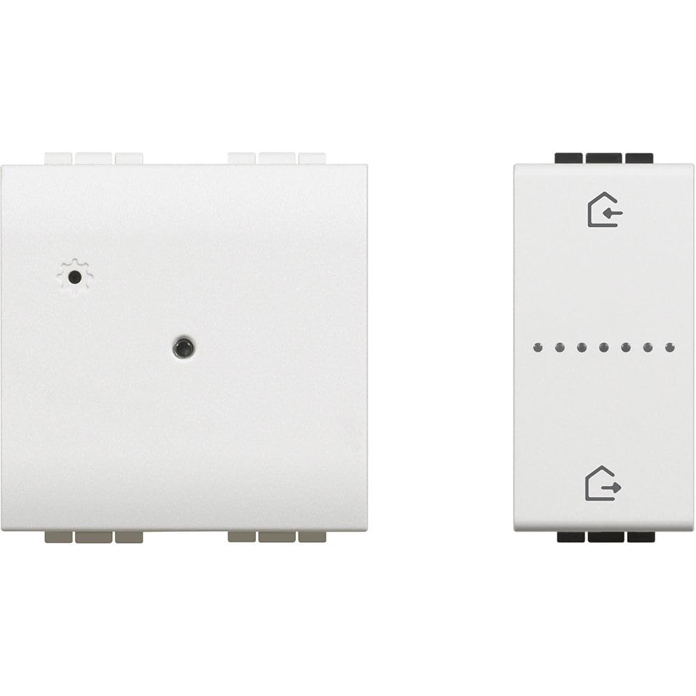 BTICINO Gateway e Scenario Entra/Esci Livinglight N4510C, Dispositivo per Creare Casa Connesa e Comando Wireless per Tapparelle, Prese, Luci WiFi da Remoto, Automazioni, Sicurezza, Comfort, Smart Home