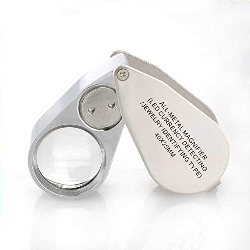 Ensemble de loupes avec lumières et double confort pour l'analyse de bijoux