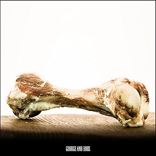 George & Bobs Schinkenknochen - 5Stk.Knochen vom Schwein, fleischig und knorpelig, schonen getrocknet für Hunde