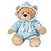 Produktbild Teddy Hermann 91387 Teddy-Bär Schlafanzugbär blau 30 cm, Kuscheltier