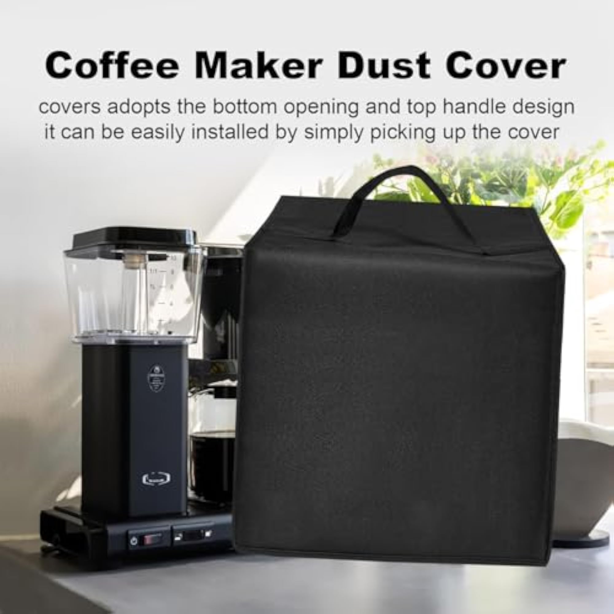 Coffee Maker Dust Cover, Protective Kitchen Accessory