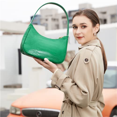 Image of CYHTWSDJ Shoulder Bags for Women, Cute Hobo Tote Handbag Mini Clutch Purse with Zipper Closure