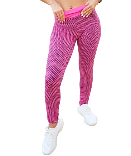 كيدوالا بنطلون لجينجز مع حمالة صدر رياضية للنساء، لون بينك، مقاس M، زهري