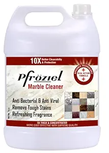 Pfroziel Marble & Granite Floor Cleaner Shampoo (5Ltr) antibacterial I 99.9% fights with germs I plant based organic Marble cleaner I Remove tough stains