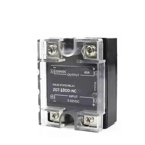 SSR monophasé 25A DD NC à commutation silencieuse avec dissipateur thermique