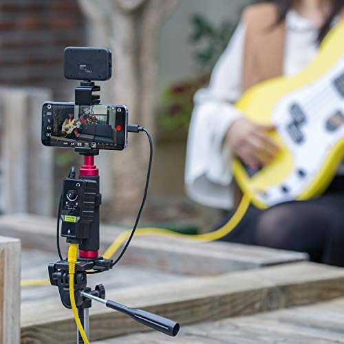 Mikrofon Vorverstärker für Typ-C Smartphones, Saramonic XLR zu Typ-C Mikrofon Audiomixer mit Phantomspeisung und… – Bild 3