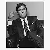 Tucker Carlson Middle Finger Sticker Vinyl Decal Bumper Sticker 5"