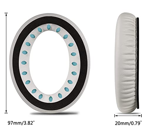 SOULWIT Professional Ear Pads Cushions Replacement for Bose QuietComfort 45 (QC45)/QuietComfort SE(QC SE) Over-Ear Headphones - Image 3