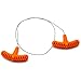 PiscatorZone 2PCS Rescue Cable Wire Hunting Fishing Hiking Camping Saw Wire Survival Chain Saw with Orange Handles Piscator Zone Outdoor Equipments