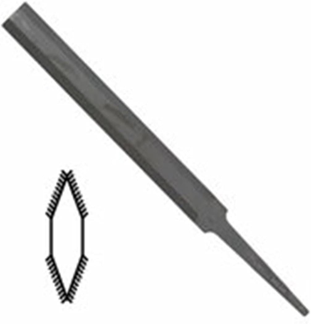 Grobet Swiss Pattern File Screwhead with Tang 3 Inch 6 Swiss Pattern