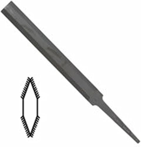 Grobet - Lima de cabeza de tornillo con patrón suizo de 3 pulgadas, 0.014 pulgadas de grosor. 25/64 pulgadas de ancho