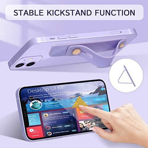 Fyy Phone Kickstand (3 Pack) [Horizontal Stand] Ultra Slim Phone Stand & Finger Holder For Iphone 13 12 Pro 11 Pro Max Xs Max Xr X 8 7 S20 Ultra S20+ S10 Plus S10E Note 20 Red+Pink+Purple #TOP1