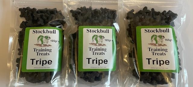 Dog Training Treats - Tripe (3 x 165g Packets)