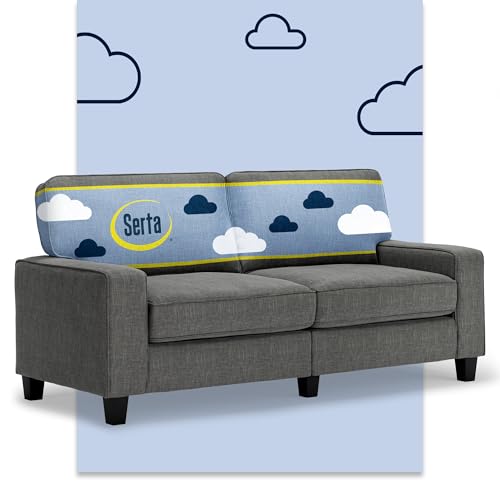 Serta Palisades 73' Track Arm Sofa, Easy Care...