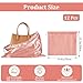 AojSup 12 Pcs Dust Bags for Purses and Handbags Satin Purse Storage Organizer With Drawstring Closure Handbag Protector 16 x 20 in, Pink