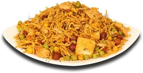 NOBILITY Calcutta Mix Bhujia Hot 100g / 3.5 Ounce - India's Best Chanachur snacks