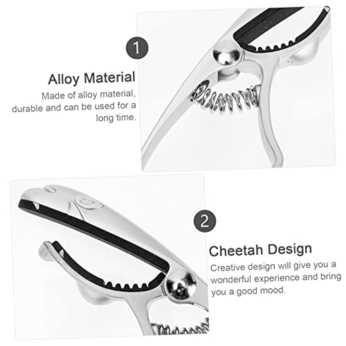 VICASKY Guitarra Capo Guitarra Bass Metal Guitarra Metal Ukulele Capos Banjo Afinador Bass Shaker Fe