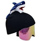 Skihelm-Überzug, gestrickter Schutzbezug für Snowboardhelm, bezaubernde Ski-Dekoration für...