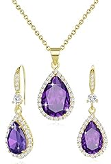 06.June-Yellow Gold Plated | Alexandrite Purple