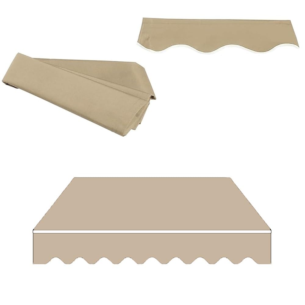 Tissu d'ombrage de qualité supérieure imperméable pour auvent de 4m