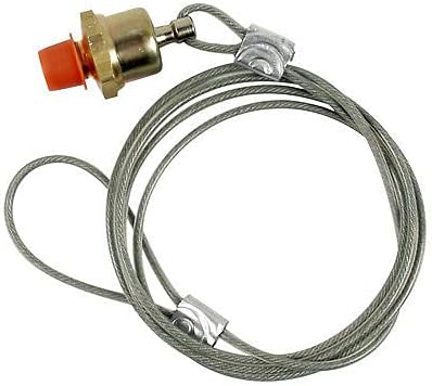 Miniatura 6 de TORQUE Válvula de drenaje de tanque de aire con válvula de cable de 60 pulgadas, válvula de drenaje del compresor de aire (reemplaza a Haldex 12105)