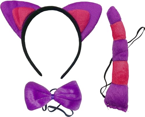 Fancy Cheshire Cat Animal Costume Accessory Set