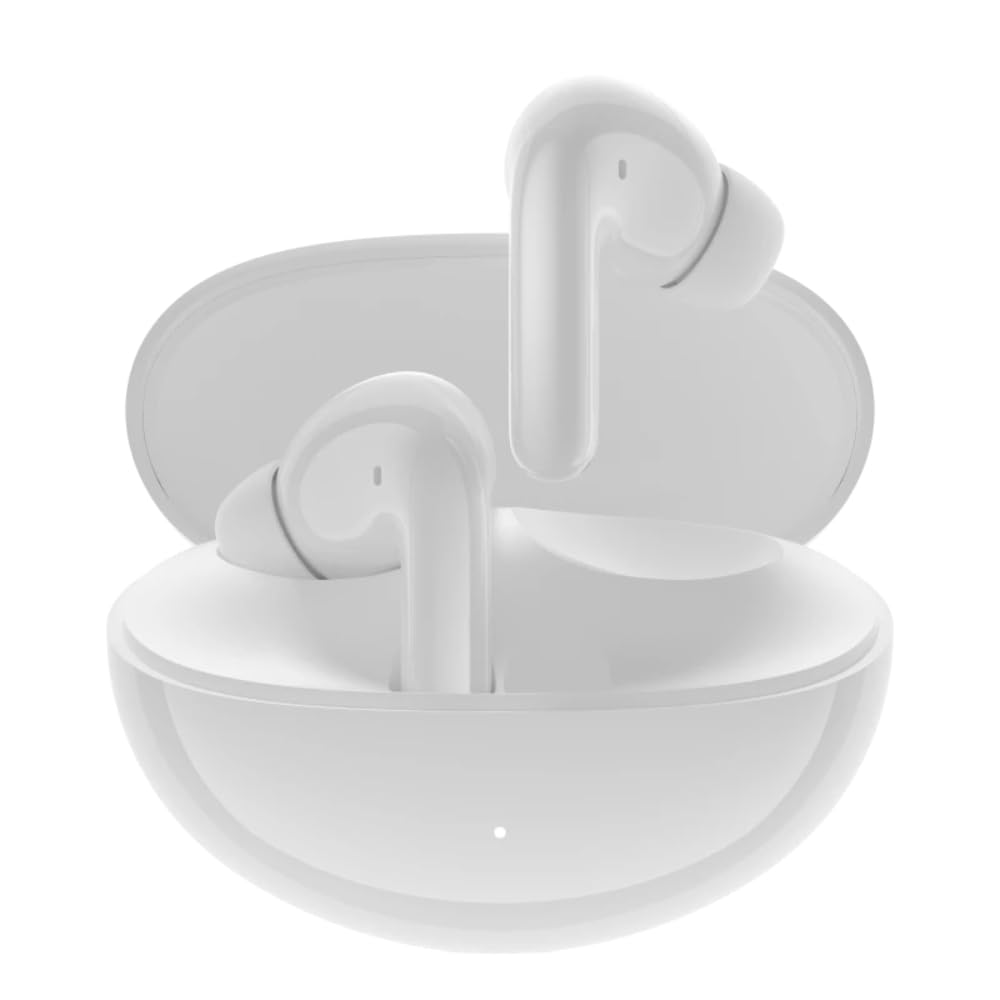 HONOR Choice S8 bezprzewodowe słuchawki douszne Bluetooth, dźwięk stereo, rozmowy w trybie głośnomówiącym, wygodne dopasowanie, wielozadaniowe, białe