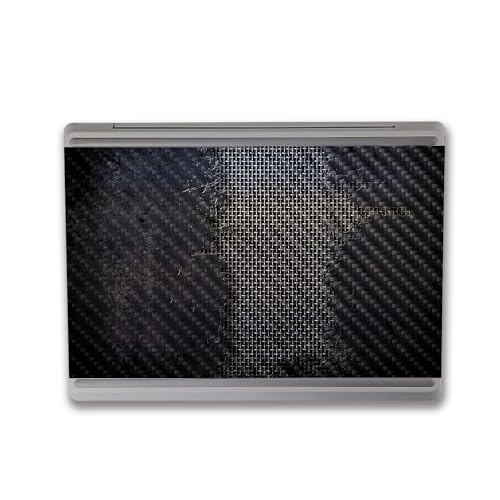 Image of MightySkins Carbon Fiber Skin Compatible with Microsoft Surface Laptop Go 3 (2023) Full Wrap Kit - Ripped | Protective, Durable Textured Carbon Fiber Finish | Made in The USA