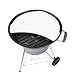BBQ Dragon Smoking Stone & Pizza for 22" Weber Kettle Grill Accessories, Chargriller, Heat Deflecting Grill Stone, Ceramix Accessory Turns Your Charcoal Grill Into a Smoker or Outdoor Oven