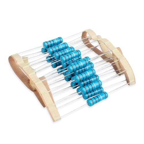 Innfeeltech 25 Piezas 3W 1% Tolerancia 1 Ohm Resistencia de Película Metálica para Proyectos de Bricolaje y Experimentos