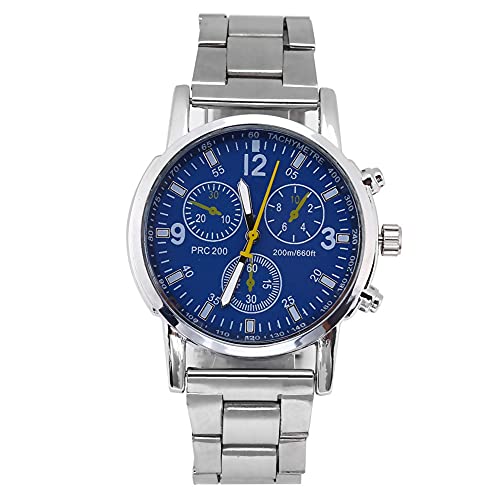 Montre analogique homme pour le travail et le bureau en acier Gonetre