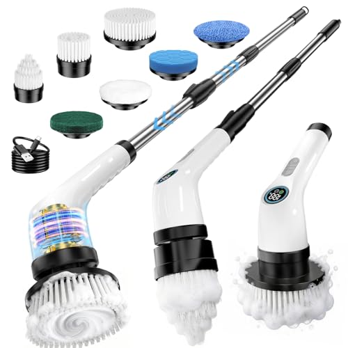 Electric Spin Scrubber with 7 Heads