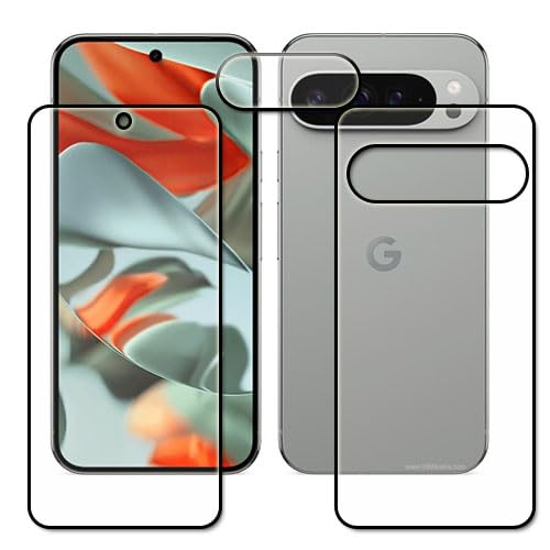 DOMCHI Front & Back & lens Tempered Glass Screen Protector Compatible For Google Pixel 9 Pro XL Full Screen Coverage With Easy Installation Kit For Cellphone… (B0DDXPF9L1) Amazon Price History, Amazon Price Tracker