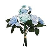 La flor de seda, la flor falsa es realista y hermosa, la usando para reemplazar una flor real será una buena opción.