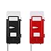 USB Mini Lodówka, Lodówki Lodówki Biurkowe USB Lodówka Napoje Puszki Napojów Chłodnica/Podgrzewacz, Lodówki Mini do Laptopa PC Samochód(czerwony)