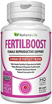 Fertility Pills Supports Woman’s Natural Reproductive Cycle. Supplement to Support Female Fertility and Reproductive Health. 60 Veggie Capsules w/ Shatavari, Dong Quai & Tribulus Terrestris