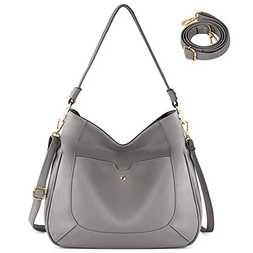 Purses and Handbags Leather Tote Bags for Women PU Hobo Bag Large Shoulder Bag with Adjustable Shoulder Strap